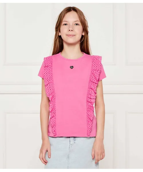 

Футболка Regular fit Guess, розовый