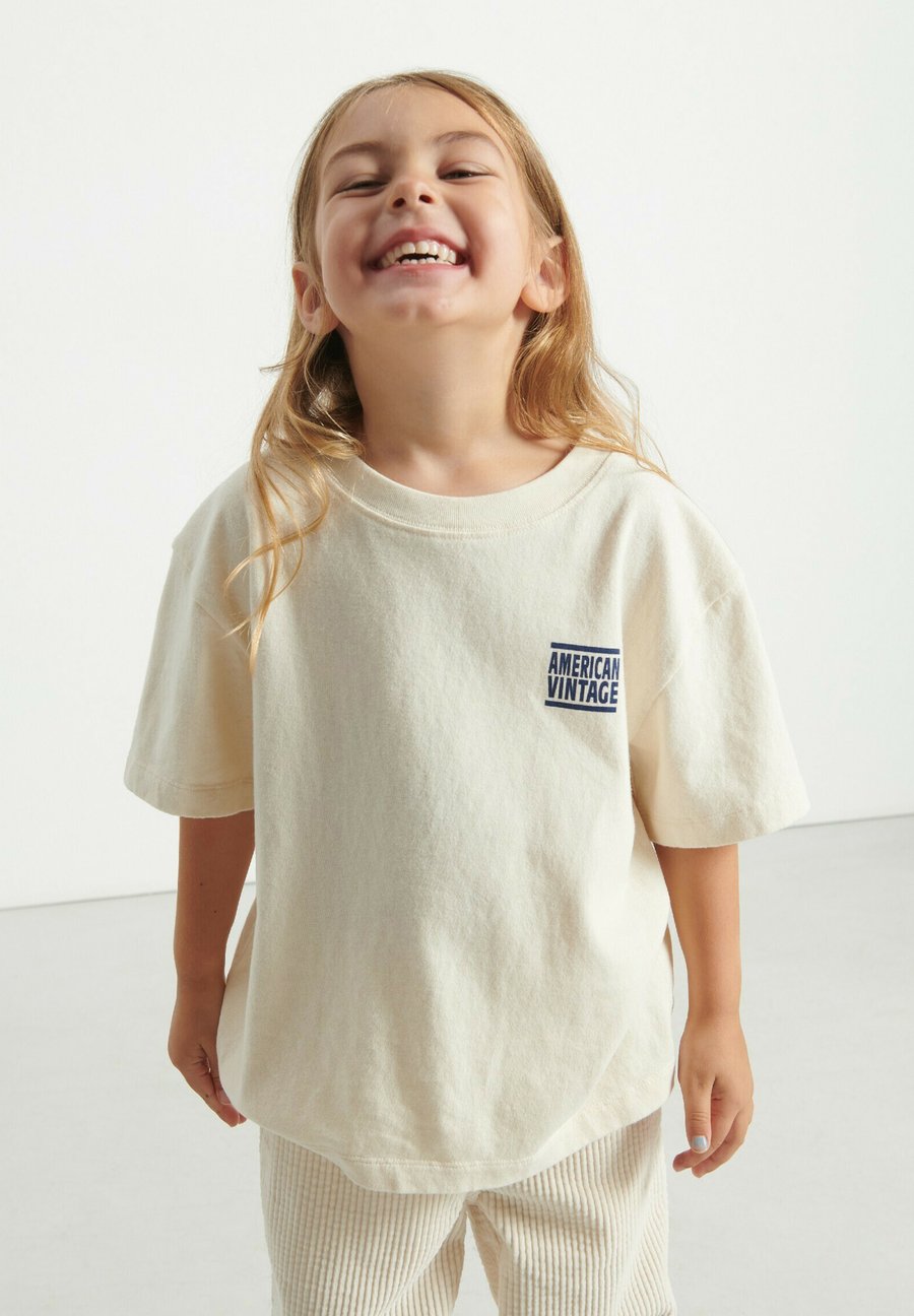 Футболка American Vintage YKOBOW, Ecru/Off-White — фото 2
