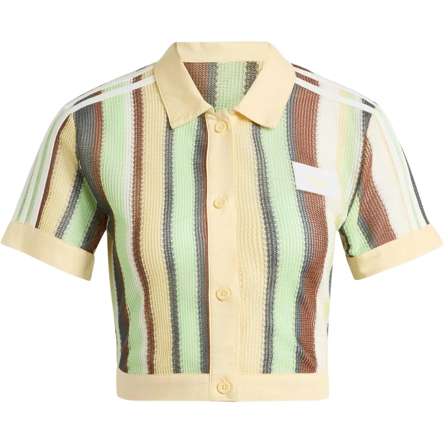 Футболка женская Adidas Originals Green Yellow