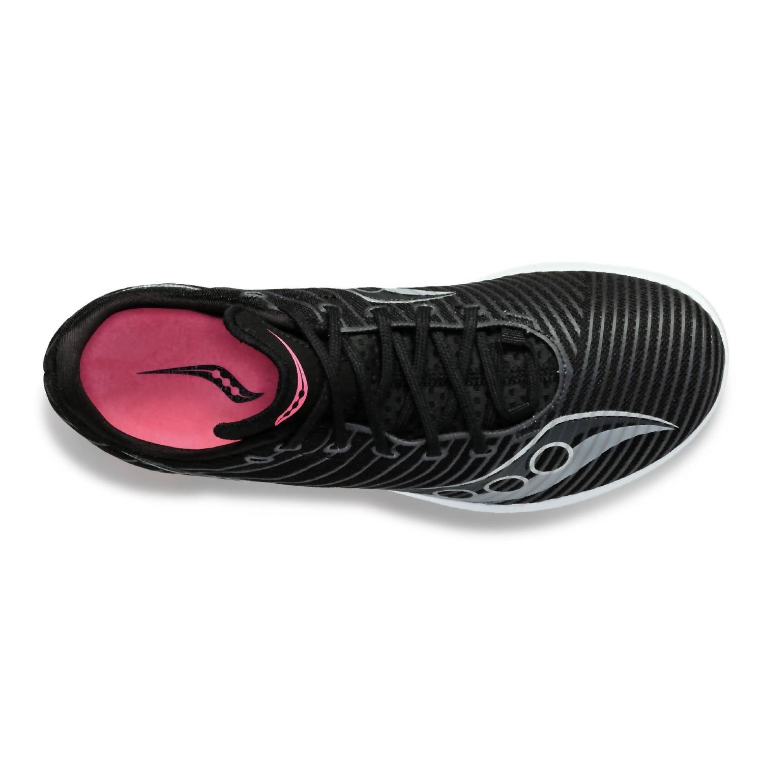 SAUCONY Мужские беговые кроссовки Velocity MP черного/Vizi цвета — фото 4
