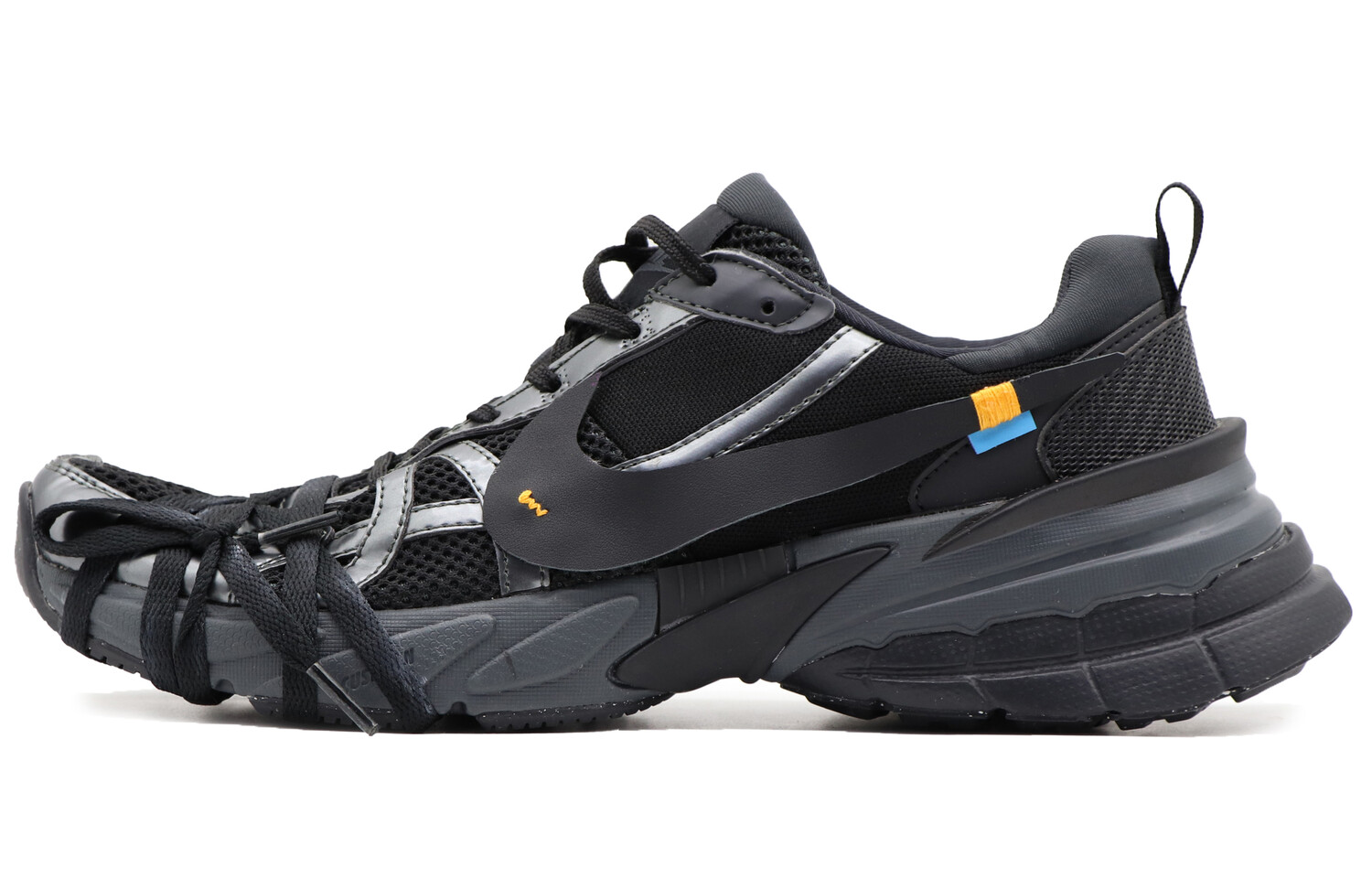 

Кроссовки для бега V2K Run женские с низким верхом, черные Nike