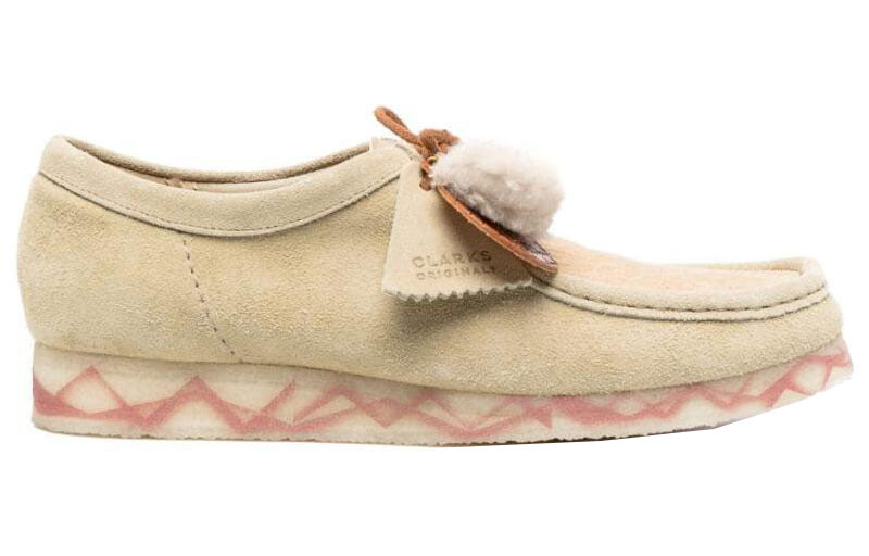 Мужские повседневные мужские низкие песочно-бежевые Clarks — фото 2