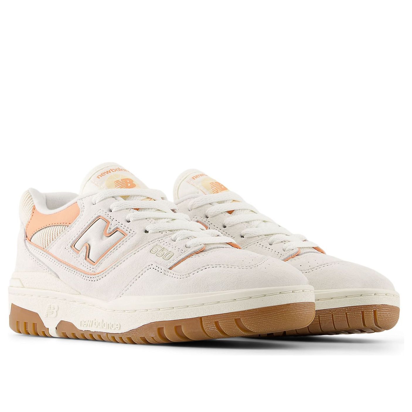 Кроссовки (WMNS) New Balance 550 'Sea Salt Peach Nectar' — фото 3