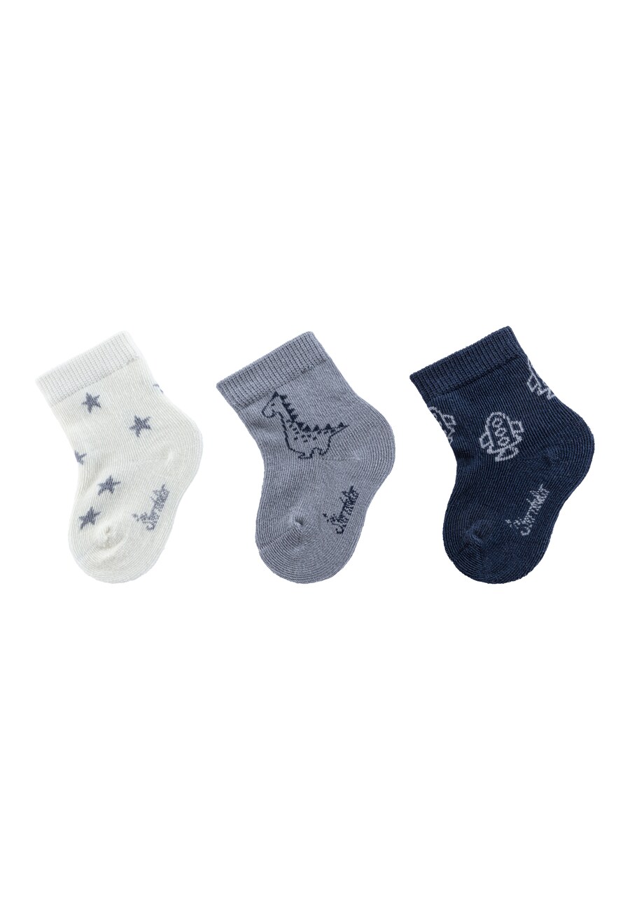 

Носки STERNTALER Dino, цвет Navy/Dusty blue/White
