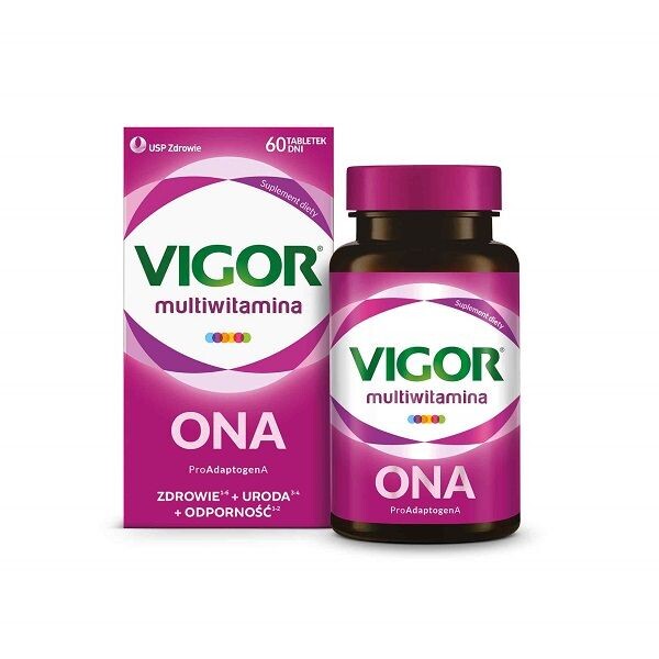 

Vigor Multiwitamina Ona поливитамины для женщин, 60 шт.