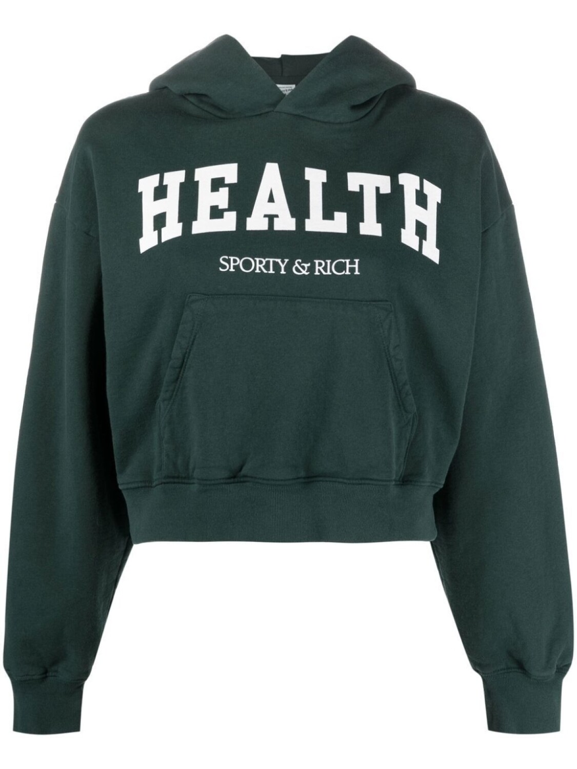 

Sporty & Rich укороченное худи Health, зеленый