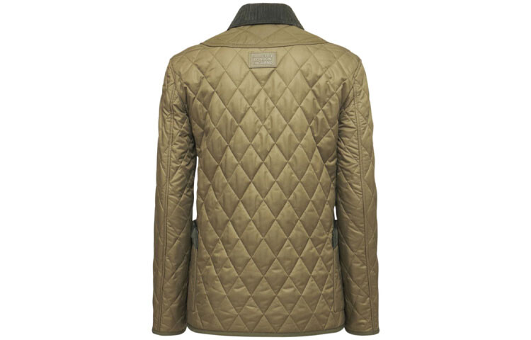 Куртка Burberry, женская, стеганая, зеленый — фото 3