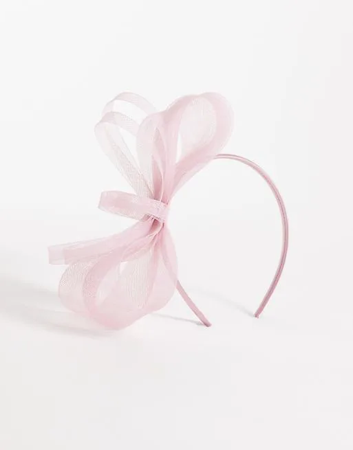 

Пыльно-розовый сетчатый бантик My Accessories