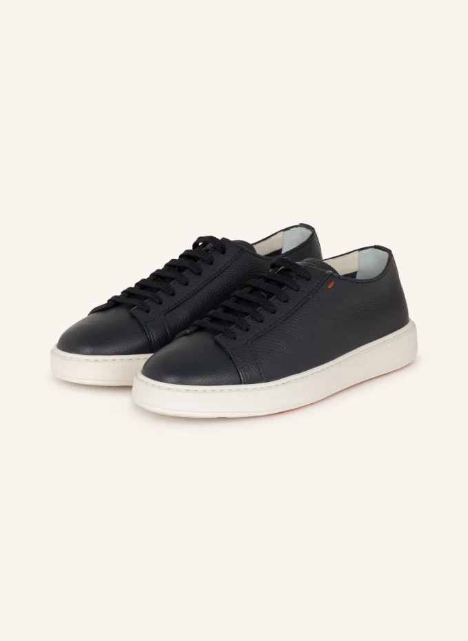 

Кроссовки clean icon Santoni, синий