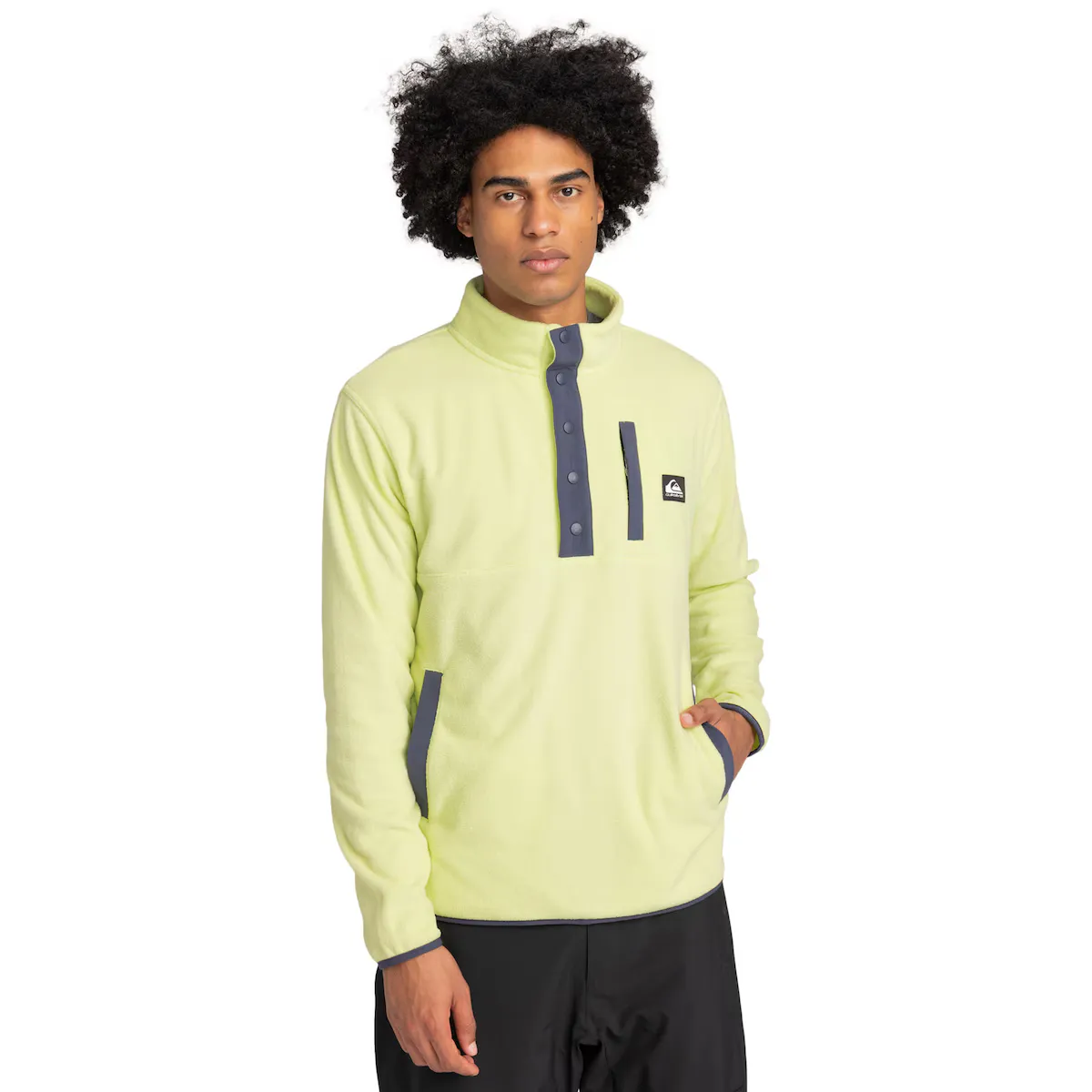 

Мужская флисовая кофта Quiksilver No Destination, зеленый