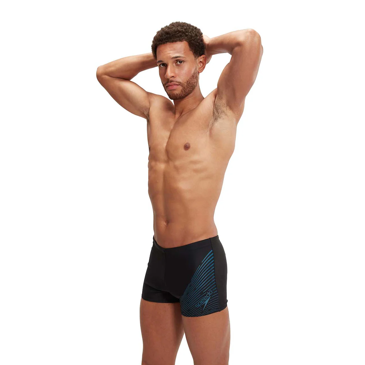 

Мужские плавки для плавания Medley Logo Aquashort Speedo, светло-голубой