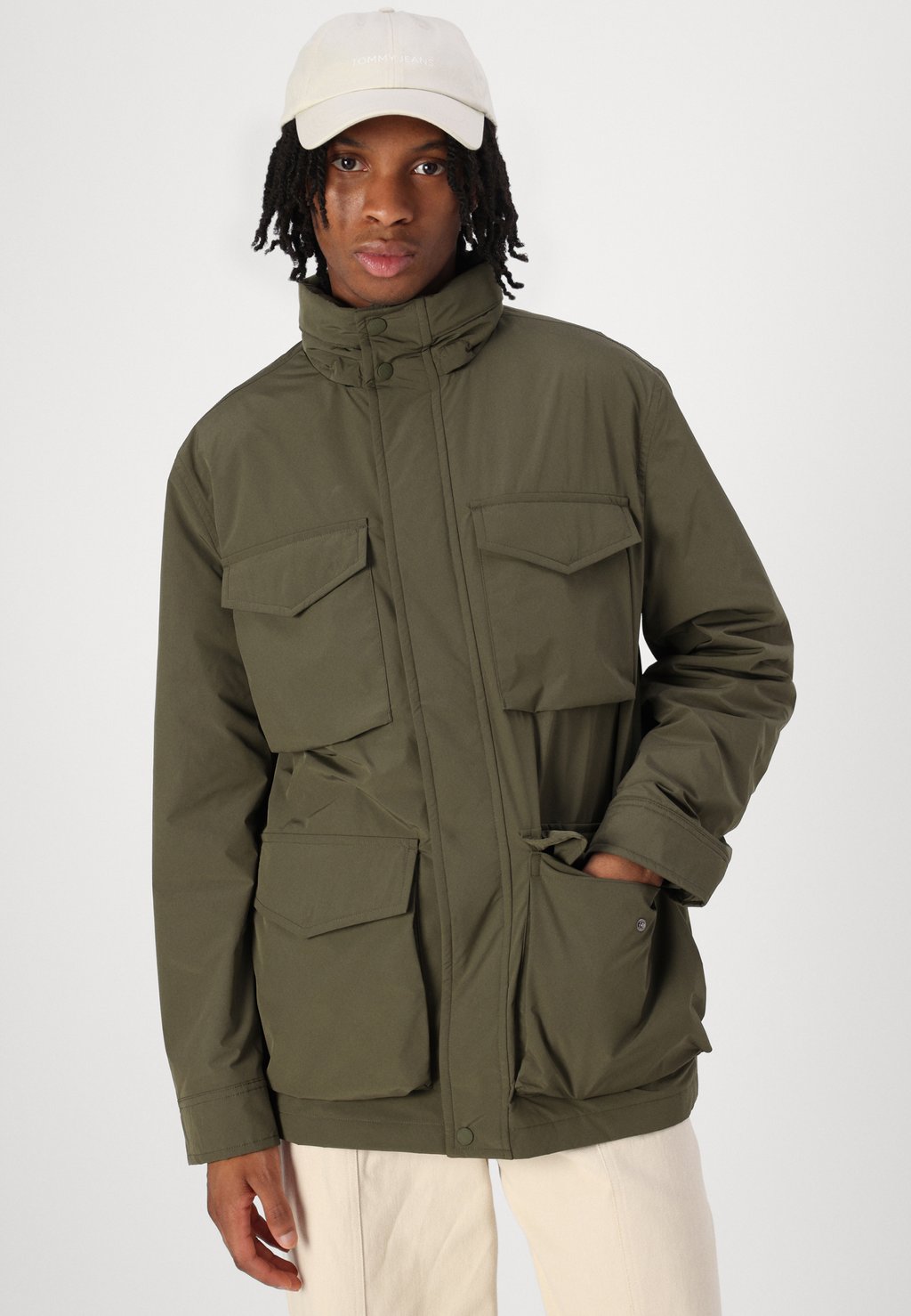 

Легкая куртка PACKABLE FIELD JACKET Tommy Hilfiger, оливковый