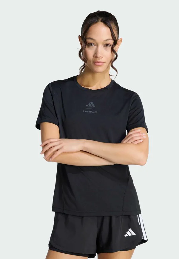

Футболка с графическим принтом les mills Adidas Performance, Black Grey Six, Черный, Футболка с графическим принтом les mills Adidas Performance, Black Grey Six