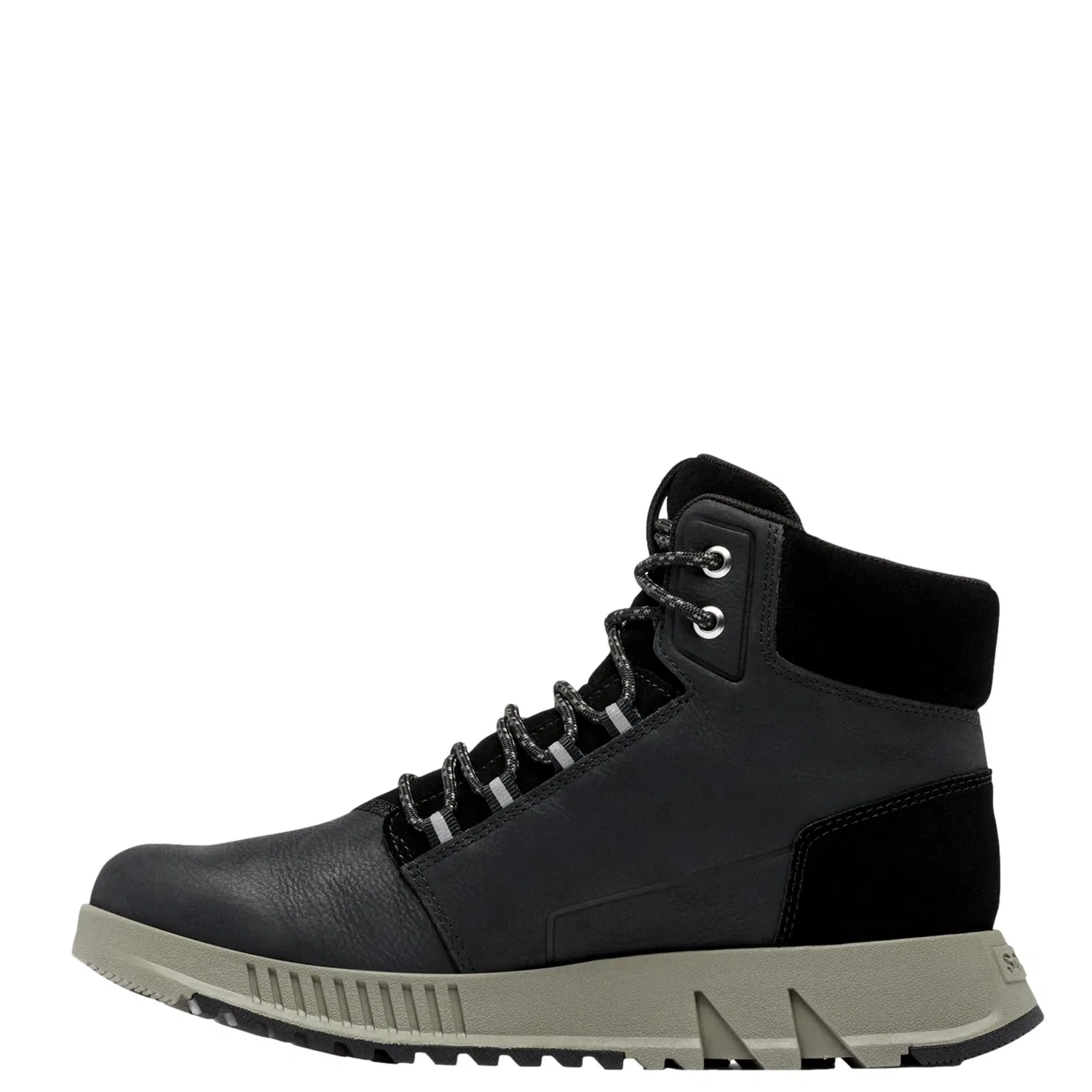 Водонепроницаемые мужские ботинки Sorel Mac Hill Lite Mid, цвет Black/Quarry — фото 3