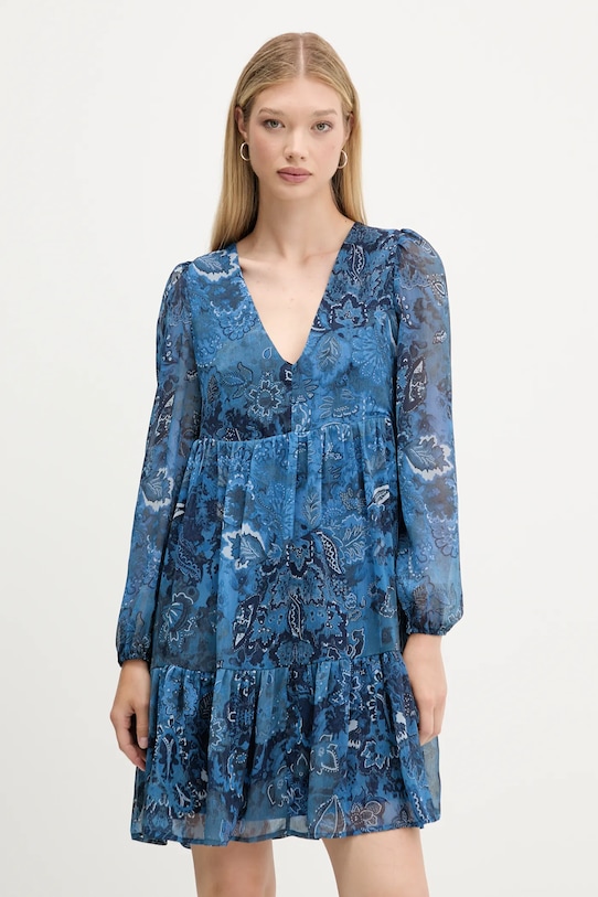 

Платье и жилет CHALECO Desigual, темно-синий
