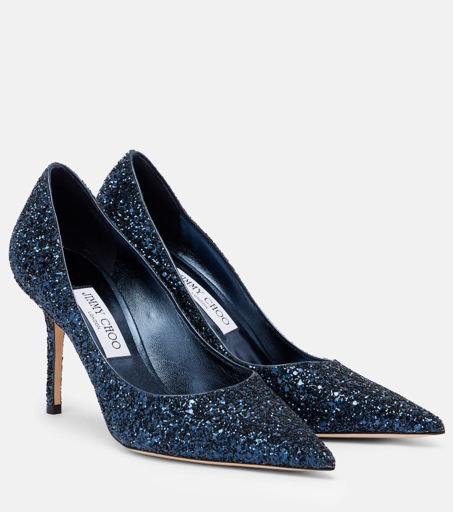 Блестящие туфли-лодочки Love 85 Jimmy Choo, Marine