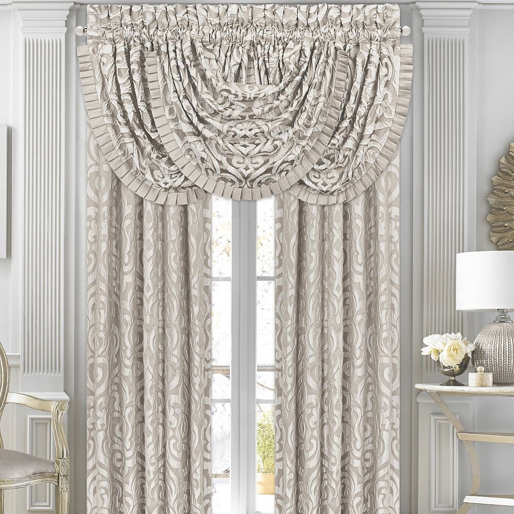 

Five Queens Court Antonia Набор из 2 оконных занавесок, цвет Beige Khaki