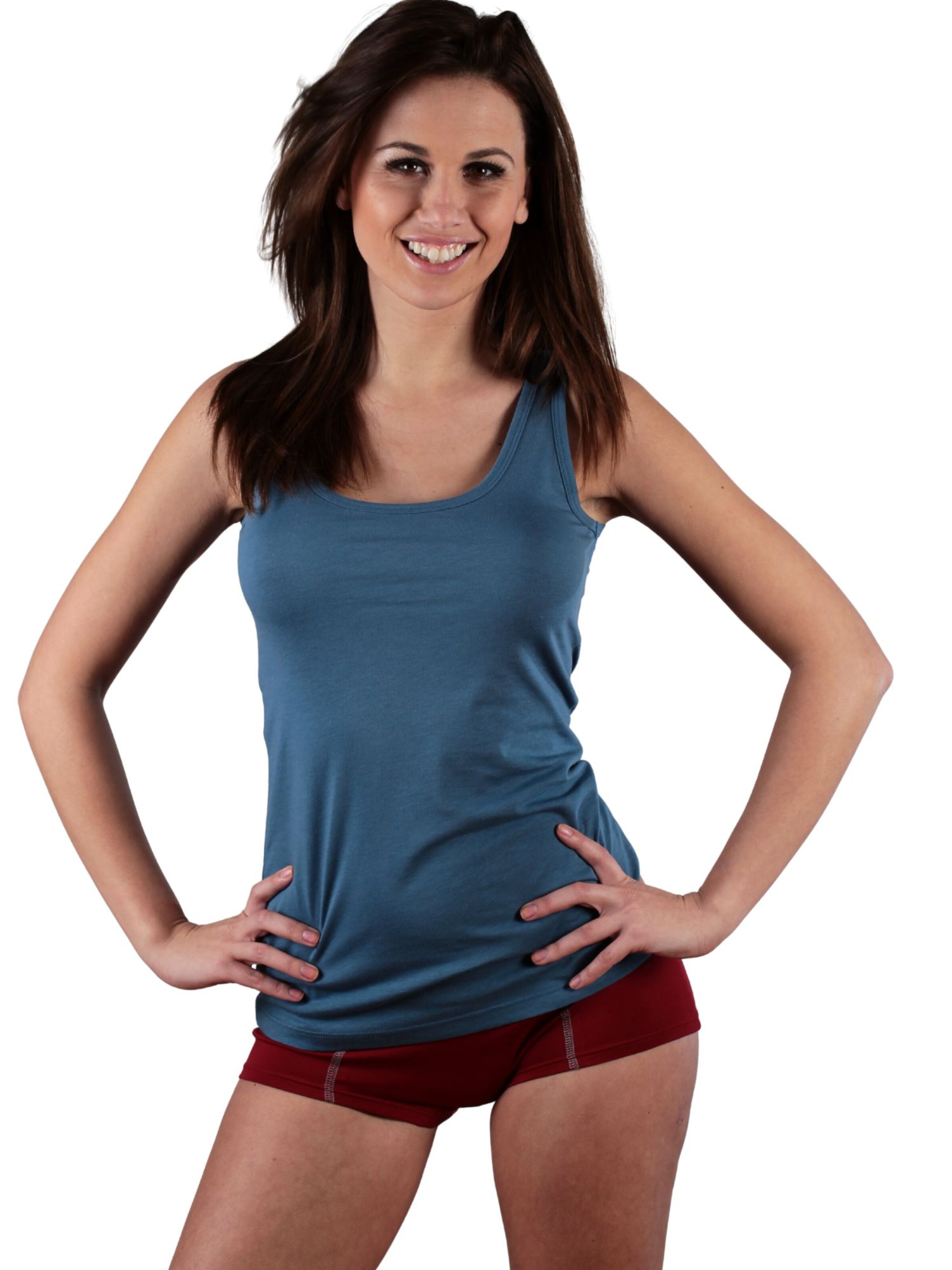 

Albero Natur Топ 'Damen Tanktop aus Bio-Baumwolle' в Blue Denim