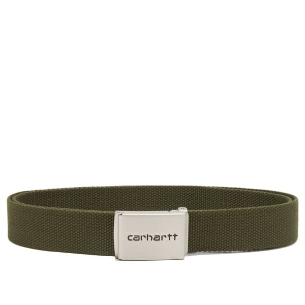 

Хромированный ремень с зажимом Carhartt Wip, зеленый