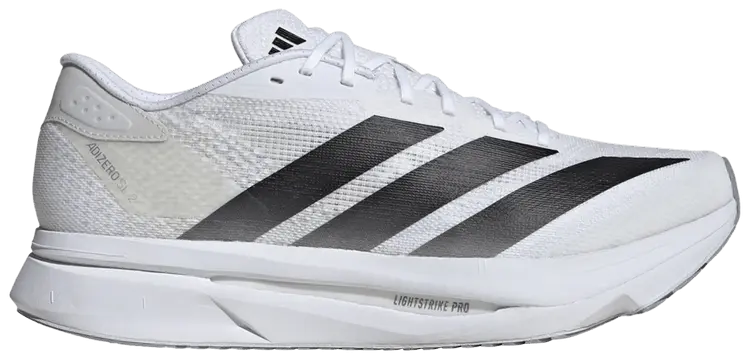 

Кроссовки adidas Adizero SL2 'White Black Grey', белый