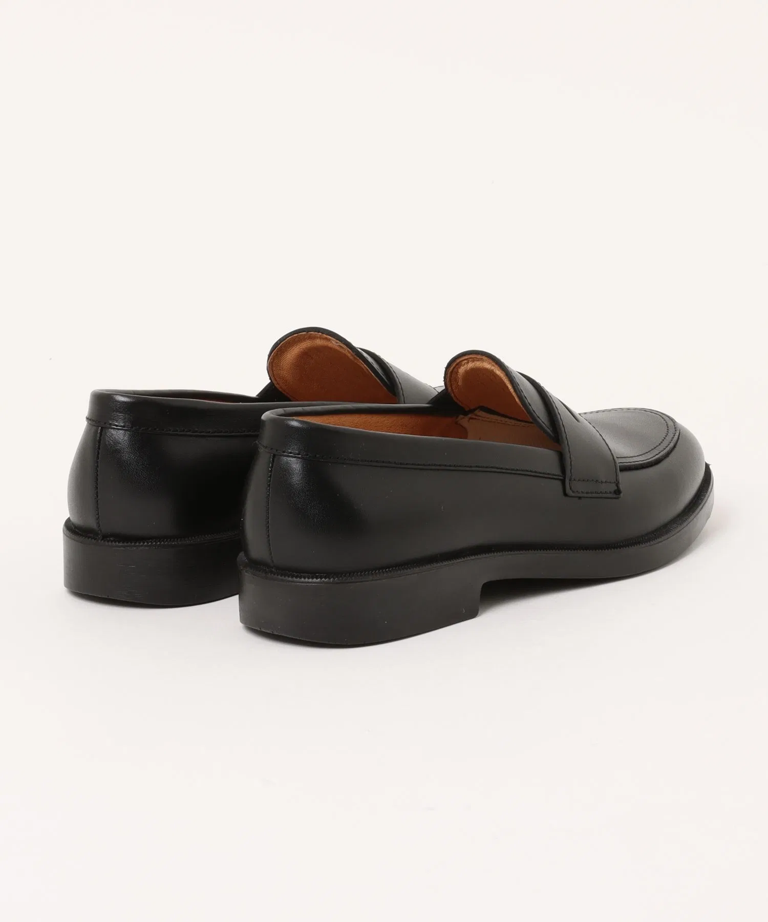 Унисекс кожаные лоферы SK LOAFER SKOOLER чёрные — фото 2