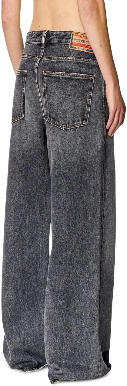 Джинсы Relaxed Diesel, Black/Dark Grey — фото 2