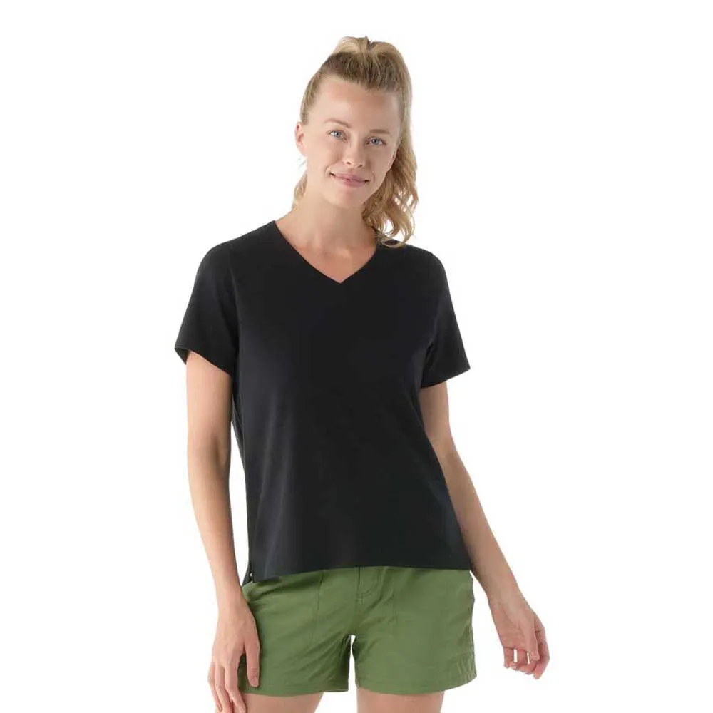 

Футболка Smartwool Perfect V-Neck, черный