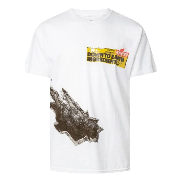 

Футболка cactus jack ss22 cacti brace for impact tee 'white' Travis Scott, белый