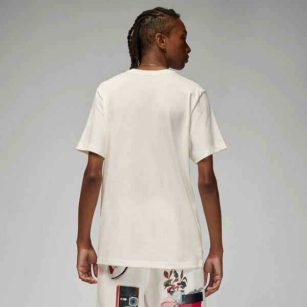 Футболка Air Jordan Flight Artist Series T-Shirt 'White', белый — фото 2