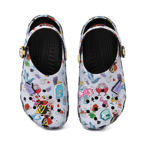 Сабо Disney Alice in Wonderland Crocs Classic Clog, разноцветный — фото 2