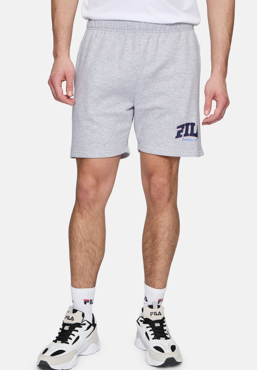 

Шорты APPAREL LANDEN - Tracksuit bottoms Fila, серый