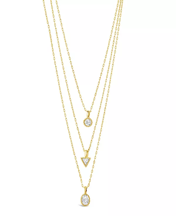 

Многослойное ожерелье Джули Sterling Forever, gold