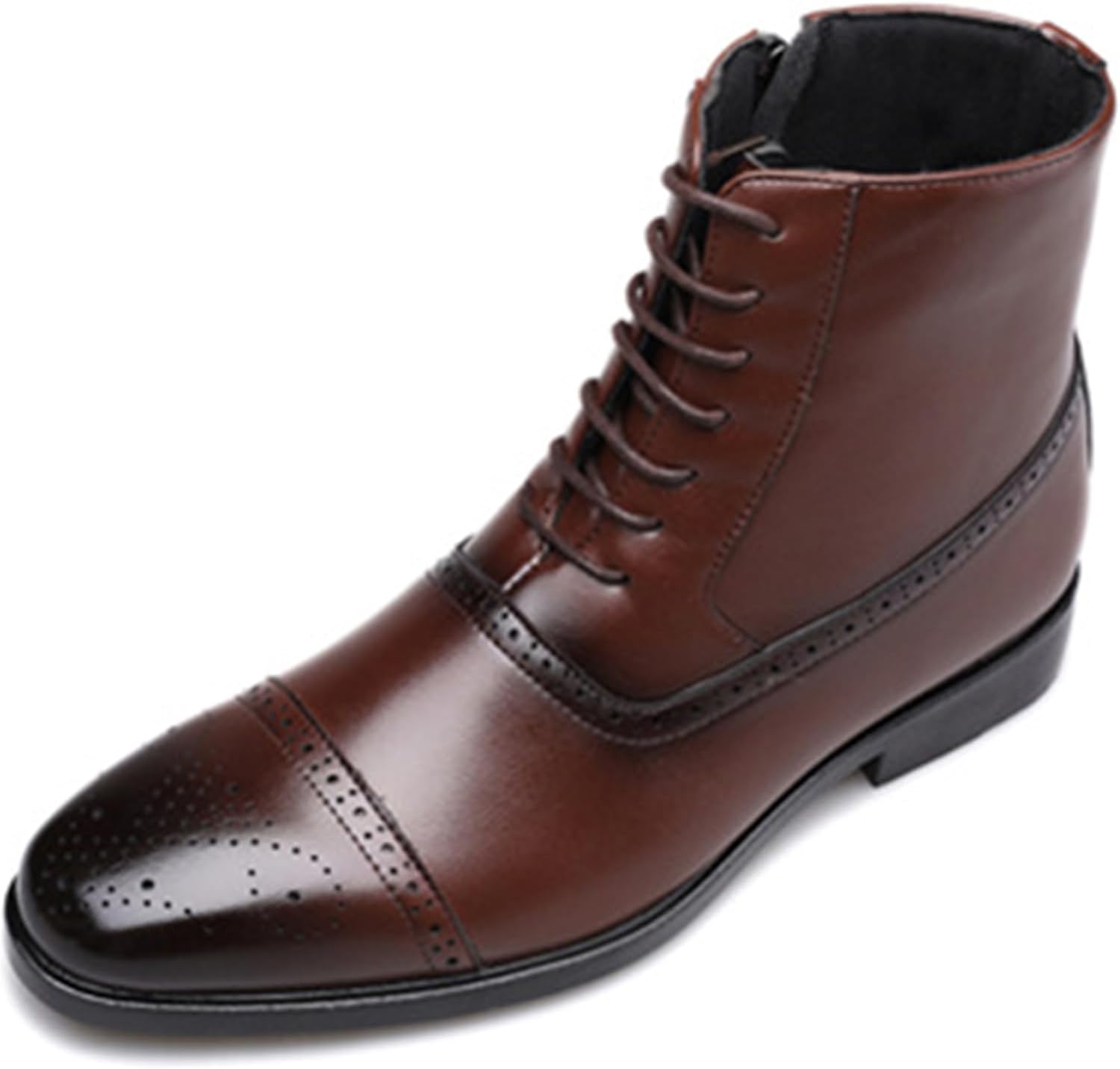

Мужские ботинки ADMLZQQ Челси для мужчин, оксфорды, деловые кожаные туфли, мужская формальная и повседневная обувь, рабочая модная обувь коричневого цвета