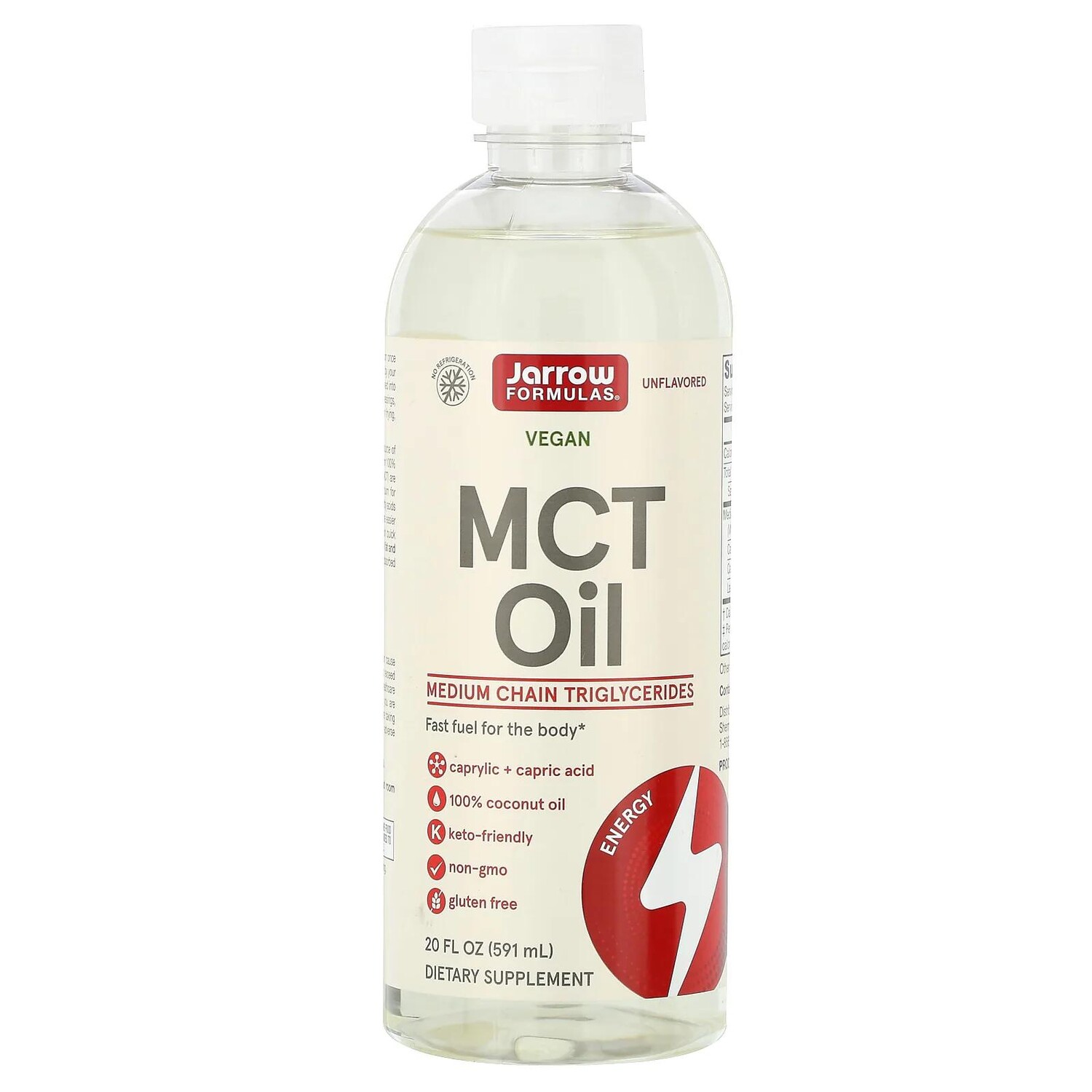 

Jarrow Formulas Масло MCT 20 жид. унц. (591 мл)