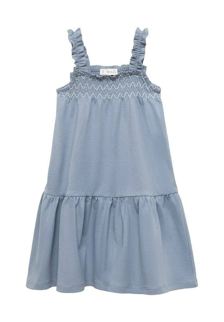 

Повседневное платье Mango Kids, темно-синий