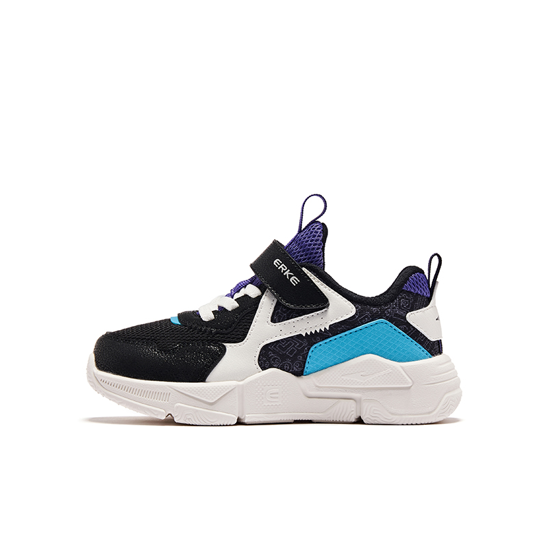 

ERKE KIDS Кроссовки Anti Kick And Abrasion Resistant Jet Black Signal Purple Kids'