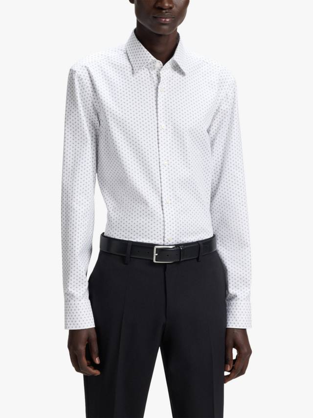

Рубашка Boss Slim Fit HUGO BOSS, White