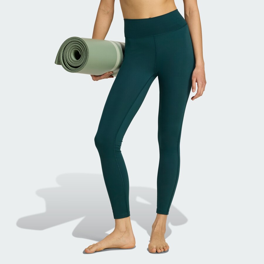 Узкие спортивные брюки ADIDAS PERFORMANCE All Me Essentials, темно-зеленый — фото 2