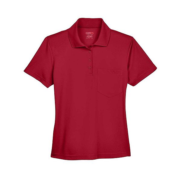 

Женская поло Origin Performance с карманом Core365, Classic Red