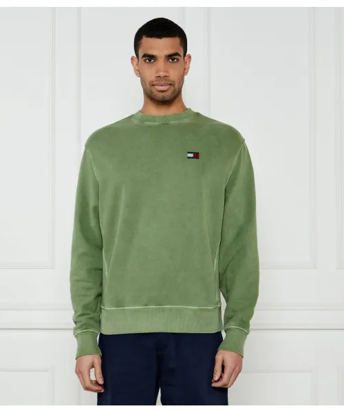 

Толстовка Relaxed fit Tommy Jeans, зеленый