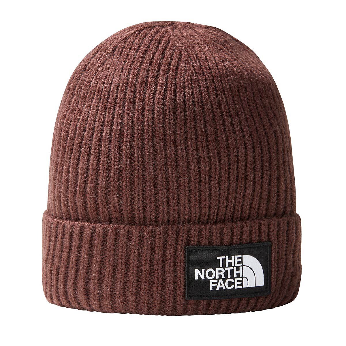 

Шапка TNF LOGO BOX CUF BEANIE The North Face, цвет Braun