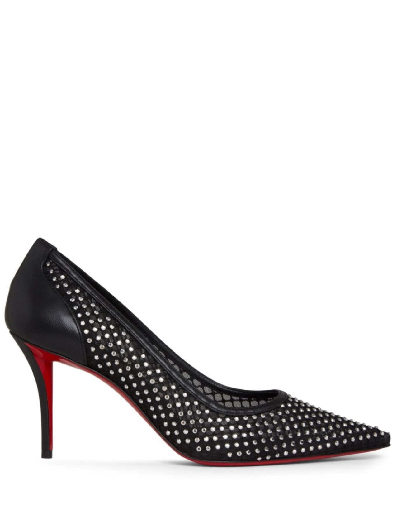 

Туфли-лодочки Apostropha Mesh Strass 80 мм Christian Louboutin, черный