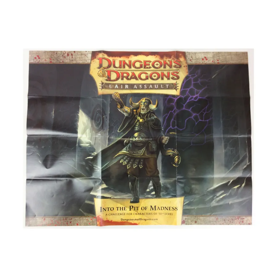 

Нападение на логово - Плакат слежения, Dungeons & Dragons (4th Edition) - D&D Encounters, Worldwide Gameday, & Other Promotional Items