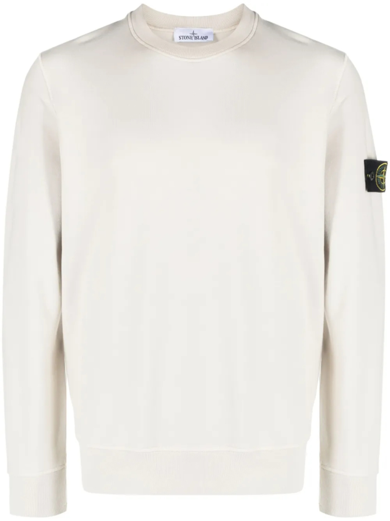 

Stone Island толстовка с нашивкой Compass, нейтральный
