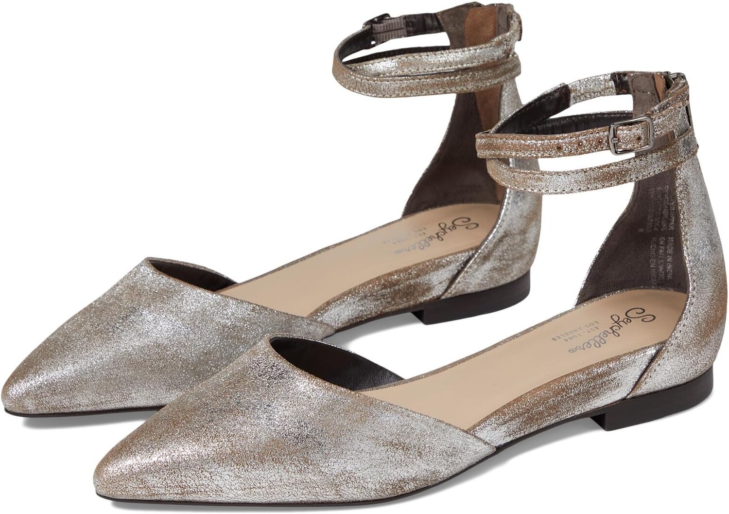 

Балетки What a Girl Wants Seychelles, цвет Pewter Distressed