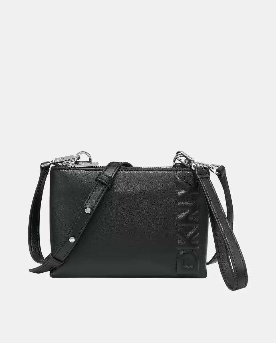 

Маленькая сумка-бандо TINSLEY DKNY, черный