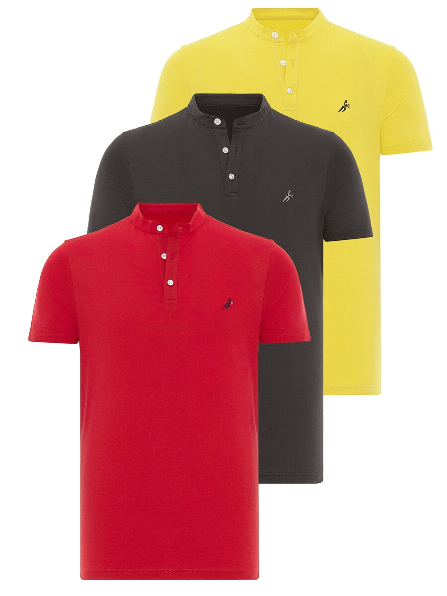 

Рубашка Moxx Paris TILBURG, цвет Yellow/Dark grey/bright red