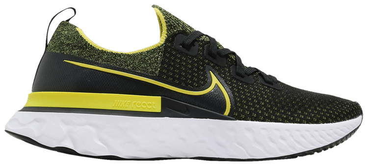 

Кроссовки Nike React Infinity Run Flyknit 'Sonic Yellow', желтый
