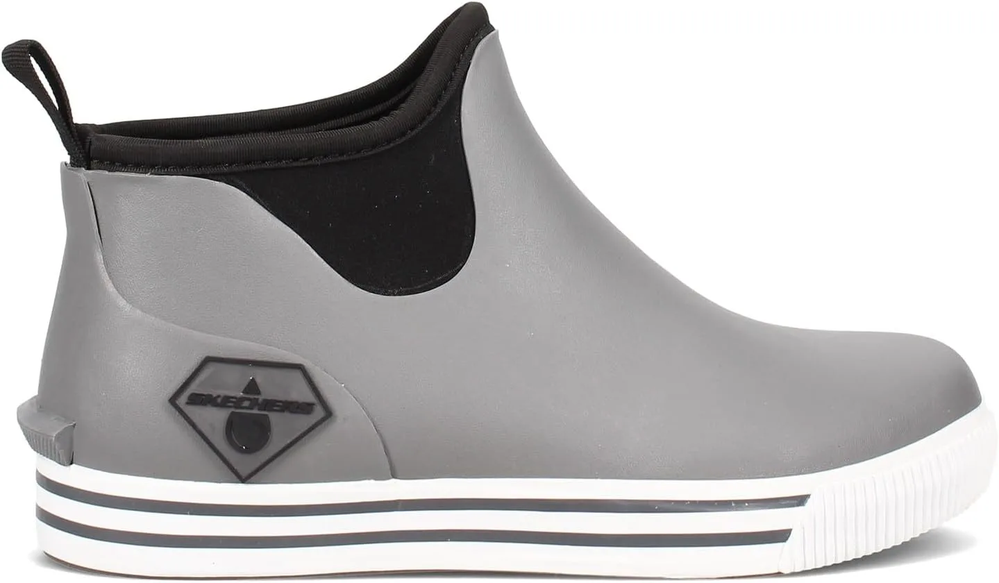 Мужские резиновые сапоги Skechers Moltke, серый — фото 2