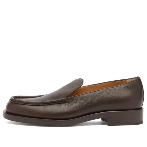 

Кожаные мокасины Jacquemus, темно-коричневый